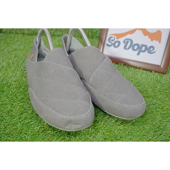 Merrell Gray Canvas Slip On Moccasins Style Shoes - Women's Size 8.5 - Picture 6 of 7